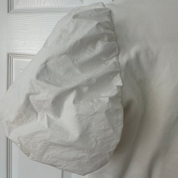 Maeve Anthropologie Puff Sleeve Top –Off White, Size Small - Picture 4 of 5
